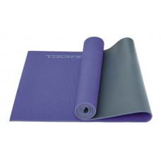 Jogas paklājiņš TOORX MAT177 PVC 173X60X0,6 PVC PURPLE/ GREY