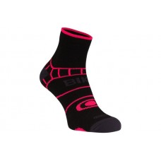 Zeķes riteņbraukšanai AVENTO 74OT ZWR 39-42 BLACK / PINK