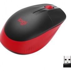 Bezvadu datorpele Optical mouse Logitech M190 red, (910-005908) Bezvadu datorpele Optical mouse Logitech M190 red, (910-005908)
