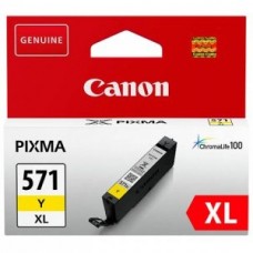 Tintes kārtridžs Canon Ink CLI-571XLY Yellow (0334C001) Tintes kārtridžs Canon Ink CLI-571XLY Yellow (0334C001)