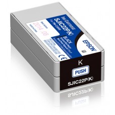 Epson SJIC22P(K) (C33S020601) Ink Cartridge, Black Epson SJIC22P(K) (C33S020601) Ink Cartridge, Black