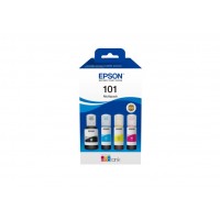 Epson 101 EcoTank (C13T03V64A) Ink Cartridge, Black, Cyan, Magenta, Yellow, Multipack 4 colours Epson 101 EcoTank (C13T03V64A) Ink Cartridge, Black, Cyan, Magenta, Yellow, Multipack 4 colours