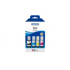 Epson 101 EcoTank (C13T03V64A) Ink Cartridge, Black, Cyan, Magenta, Yellow, Multipack 4 colours Epson 101 EcoTank (C13T03V64A) Ink Cartridge, Black, Cyan, Magenta, Yellow, Multipack 4 colours