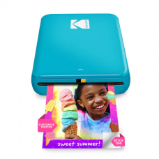 Kodak STEP Instant Mobile Photo printer Colour ZINK 2x3'' 1 ppm, Bluetooth, Blue Kodak STEP Instant Mobile Photo printer Colour ZINK 2x3'' 1 ppm, Bluetooth, Blue