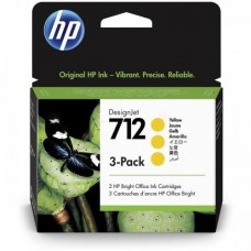 HP Ink No.712 Yellow tri-pack (3ED79A) HP Ink No.712 Yellow tri-pack (3ED79A)