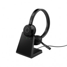 Jabra Evolve 65 TE MS Stereo Link390a Wireless Headset, Bluetooth, USB-A, Charging Stand, Black Jabra Evolve 65 TE MS Stereo Link390a Wireless Headset, Bluetooth, USB-A, Charging Stand, Black