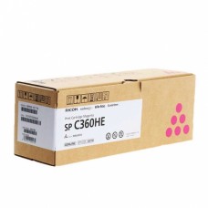 Tonerkasete Ricoh toner cartridge sarkana (408186, SPC360HE) Tonerkasete Ricoh toner cartridge sarkana (408186, SPC360HE)