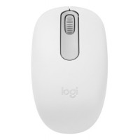 Logitech M196 Wireless Mouse, Bluetooth, 1000 DPI, Off-White