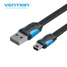Kabelis Vention VAS-A14-B200 Cable USB 2.0 A Male - USB 2.0 B Mini Male, 2 m Kabelis Vention VAS-A14-B200 Cable USB 2.0 A Male - USB 2.0 B Mini Male, 2 m