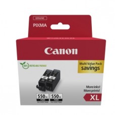 Canon PGI-550XL PGBK (6431B010) Ink Cartridge Multipack, Black
