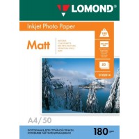 Lomond Photo Inkjet Paper Matte 180 g/m2 A4, 50 sheets