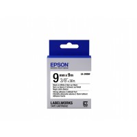 Epson LK-3WBW (C53S653007) Label Tape Cartridge, Strong Adhesive, Black on White 9mm, 9m Epson LK-3WBW (C53S653007) Label Tape Cartridge, Strong Adhesive, Black on White 9mm, 9m