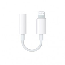 Apple Lightning to 3.5 mm Headphone Jack Adapter, White Apple Lightning to 3.5 mm Headphone Jack Adapter, White