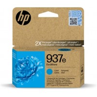 HP 937e EvoMore (4S6W6NE) Ink Cartridge, Cyan