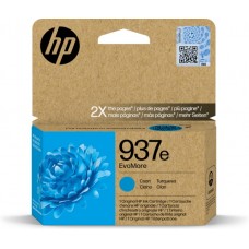HP 937e EvoMore (4S6W6NE) Ink Cartridge, Cyan HP 937e EvoMore (4S6W6NE) Ink Cartridge, Cyan