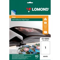 Lomond Self Adhesive Inkjet Photo Paper Matte A4, 25 sheets Lomond Self Adhesive Inkjet Photo Paper Matte A4, 25 sheets
