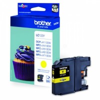 Tintes kasete Brother LC 123 Yellow (LC123Y),  (LC123Y)