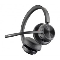 Poly Voyager 4320 UC Stereo Wireless Headset, Bluetooth, USB-A,+BT700 dongle, +Charging Stand, Black Poly Voyager 4320 UC Stereo Wireless Headset, Bluetooth, USB-A,+BT700 dongle, +Charging Stand, Black