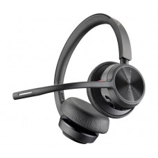 Poly Voyager 4320 UC Stereo Wireless Headset, Bluetooth, USB-A,+BT700 dongle, +Charging Stand, Black Poly Voyager 4320 UC Stereo Wireless Headset, Bluetooth, USB-A,+BT700 dongle, +Charging Stand, Black