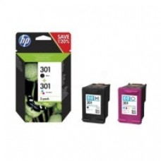 Tintes kārtridžs Hewlett-Packard No.301 Combo Pack Black + Color (N9J72AE) Tintes kārtridžs Hewlett-Packard No.301 Combo Pack Black + Color (N9J72AE)