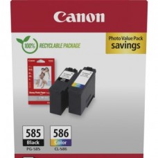 Canon PG-585/CL-586 (6205C004) Photo value pack Ink Cartridge Multipack, BK/CMY Canon PG-585/CL-586 (6205C004) Photo value pack Ink Cartridge Multipack, BK/CMY