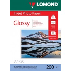 Lomond Photo Inkjet Paper Glossy 200 g/m2 A4, 50 sheets Lomond Photo Inkjet Paper Glossy 200 g/m2 A4, 50 sheets
