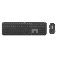 Logitech Signature Slim Combo MK950 for Business Wireless Keyboard + Mouse, US Int, Graphite