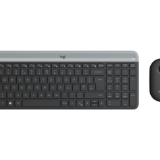 Logitech MK470 Slim Combo Wireless Keyboard + Mouse, US, Graphite