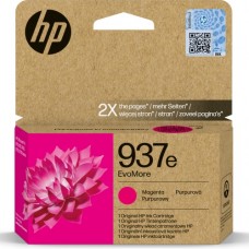 HP 937e EvoMore (4S6W7NE) Ink Cartridge, Magenta HP 937e EvoMore (4S6W7NE) Ink Cartridge, Magenta