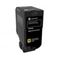 Lexmark 74C2SY0 Toner Cartridge, Yellow
