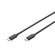 Digitus AK-300138-030-S USB-C Cable, USB-C 2.0 Male į USB-C 2.0 Male, 3 m, Black Digitus AK-300138-030-S USB-C Cable, USB-C 2.0 Male į USB-C 2.0 Male, 3 m, Black