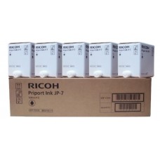 Ricoh JP-7 (817219) (5 pcs per box) Ink Cartridge, Black Ricoh JP-7 (817219) (5 pcs per box) Ink Cartridge, Black