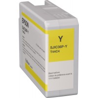Epson SJIC36P(Y) (C13T44C440) Ink Cartridge, Yellow Epson SJIC36P(Y) (C13T44C440) Ink Cartridge, Yellow
