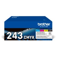 Brother TN-243CMYK (TN243CMYK) Toner Cartridge, Black, Cyan, Magenta, Yellow Brother TN-243CMYK (TN243CMYK) Toner Cartridge, Black, Cyan, Magenta, Yellow