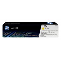 HP 126A (CE312A) Toner Cartridge, Yellow HP 126A (CE312A) Toner Cartridge, Yellow