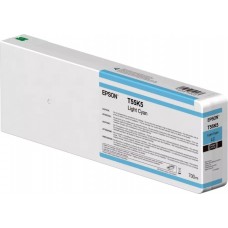 Epson T55K5 (C13T55K500) 700 ml Ink Cartridge, Light Cyan Epson T55K5 (C13T55K500) 700 ml Ink Cartridge, Light Cyan