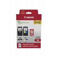 Canon CRG PG-560XL/CL-561XL (3712C008) Ink Cartridge Multipack, BK/CMY Canon CRG PG-560XL/CL-561XL (3712C008) Ink Cartridge Multipack, BK/CMY
