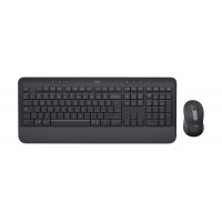 Klaviatūra Logitech Signature MK650 Combo for Business Keyboard + Mouse, Wireless, US INT (Qwerty), Graphite Klaviatūra Logitech Signature MK650 Combo for Business Keyboard + Mouse, Wireless, US INT (Qwerty), Graphite