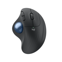 Logitech ERGO M575 Wireless Trackball for Business Wireless Mouse RF Wireless+BT, 2000 DPI, Graphite