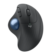 Logitech ERGO M575 Wireless Trackball for Business Wireless Mouse RF Wireless+BT, 2000 DPI, Graphite