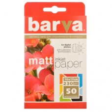 Foto papīrs Barva Mate, 230 g/m², 10x15, 50 sheets (A230-023)