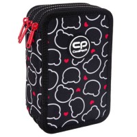 Triple decker pencil case with equipment CoolPack Jumper 3 BEAR