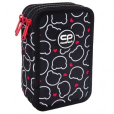 Triple decker pencil case with equipment CoolPack Jumper 3 BEAR Triple decker pencil case with equipment CoolPack Jumper 3 BEAR