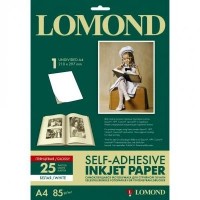 Lomond Self Adhesive Inkjet Photo Paper Glossy A4, 25 sheets Lomond Self Adhesive Inkjet Photo Paper Glossy A4, 25 sheets
