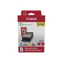 Canon CLI-581XL (2052C004) Photo value pack Ink Cartridge Multipack, C/M/Y/BK Canon CLI-581XL (2052C004) Photo value pack Ink Cartridge Multipack, C/M/Y/BK