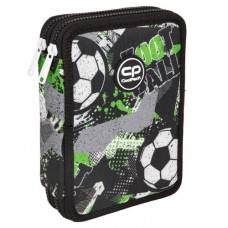 Double decker school pencil case with equipment CoolPack Jumper XL Let's Gol Double decker school pencil case with equipment CoolPack Jumper XL Let's Gol