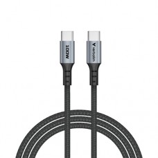 Verbatim 31846 Sync & Charge Cable USB-C to USB-C 100W 480Mbps 120cm, Grey/Black