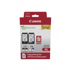 Canon PG-575XL/CL-576XL (5437C006) Photo value pack Ink Cartridge Multipack, BK/CMY Canon PG-575XL/CL-576XL (5437C006) Photo value pack Ink Cartridge Multipack, BK/CMY