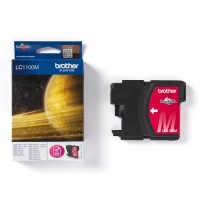 Brother LC-1100M (LC1100M) Ink Cartridge, Magenta Brother LC-1100M (LC1100M) Ink Cartridge, Magenta