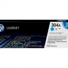 Tonerkasete lāzerprinterim Hewlett-Packard No.304A Cyan (CC531A), (CC531A) Tonerkasete lāzerprinterim Hewlett-Packard No.304A Cyan (CC531A), (CC531A)